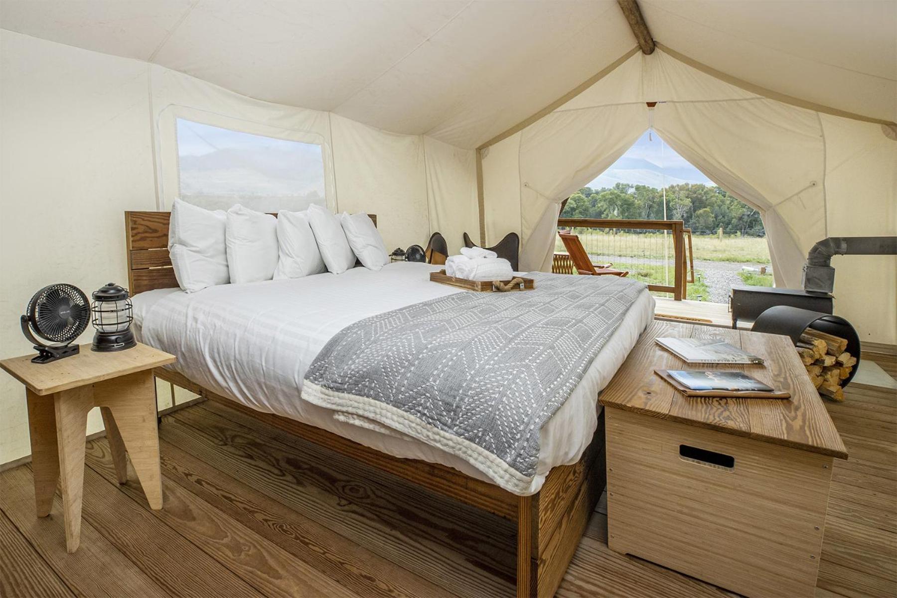 ליווינגסטון Under Canvas North Yellowstone - Paradise Valley מראה חיצוני תמונה