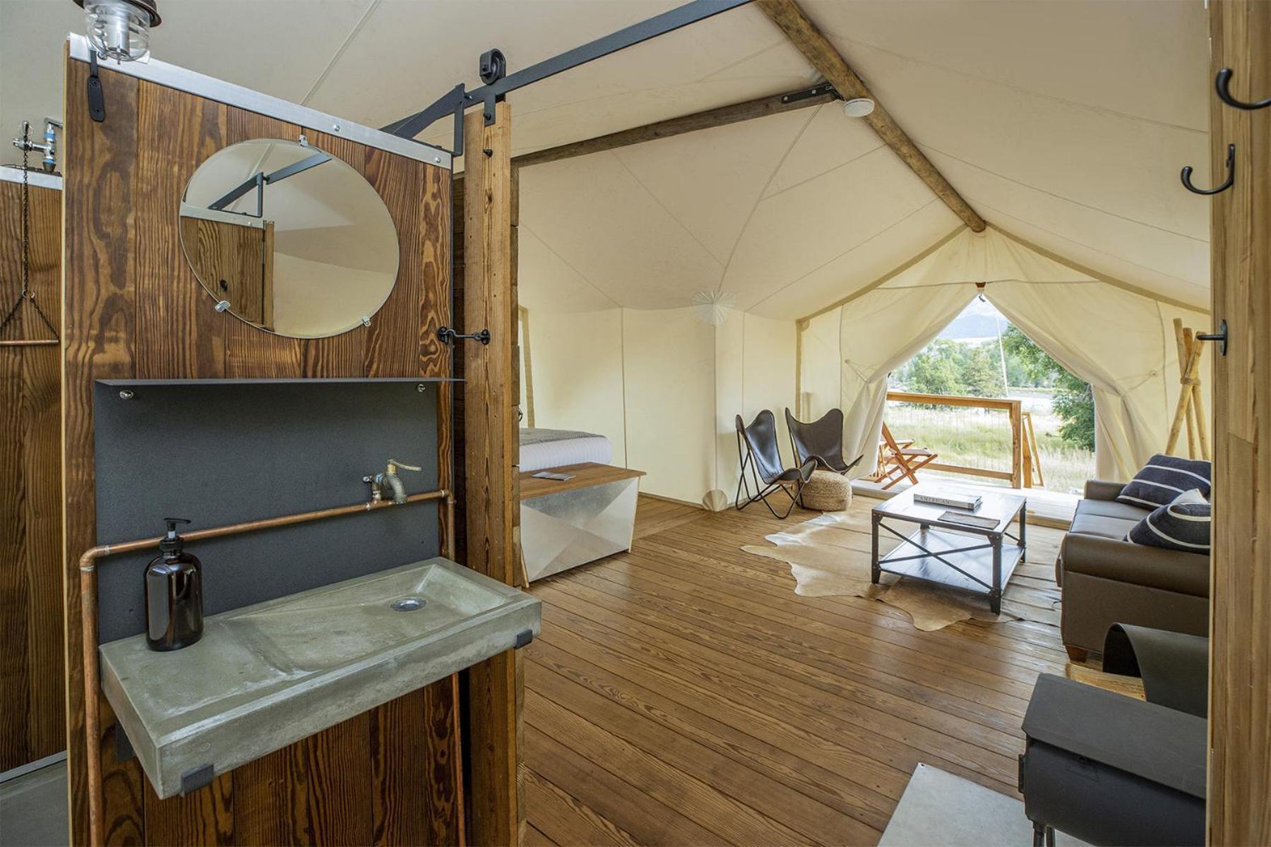 ליווינגסטון Under Canvas North Yellowstone - Paradise Valley מראה חיצוני תמונה