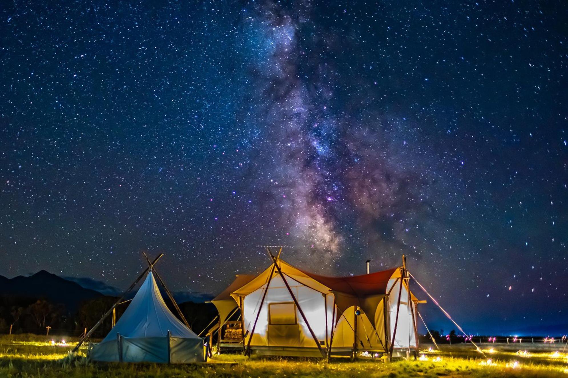ליווינגסטון Under Canvas North Yellowstone - Paradise Valley מראה חיצוני תמונה